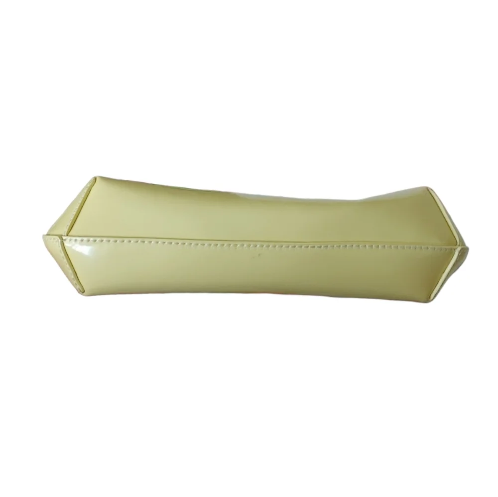 By Far Yellow Patent Leather Amber Small Handbag - Picture 5 of 16